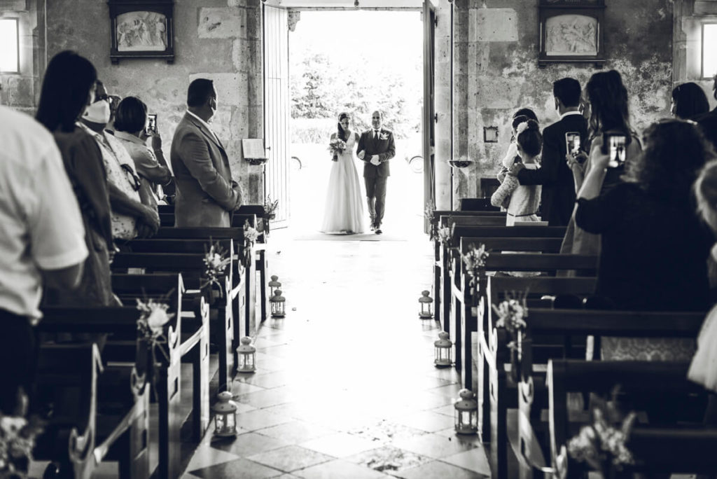 Cérémonie à l'église d'Orléans