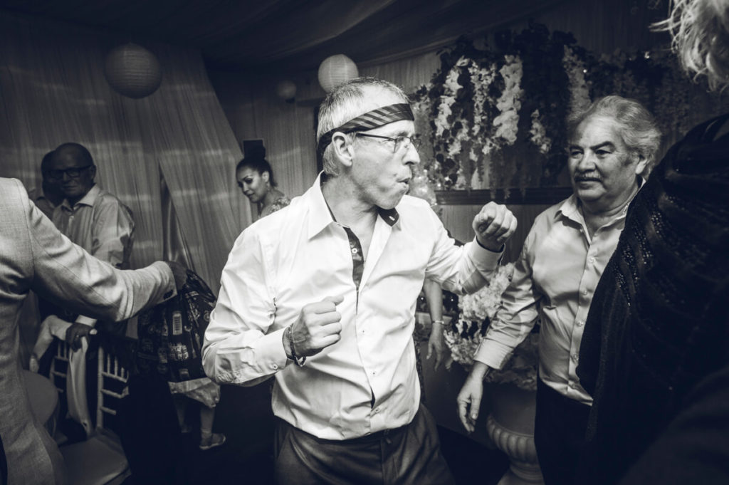 Soirée de mariage sur les bords de marne