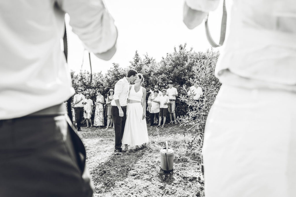 Vin d'honneur du mariage au château Labistoul