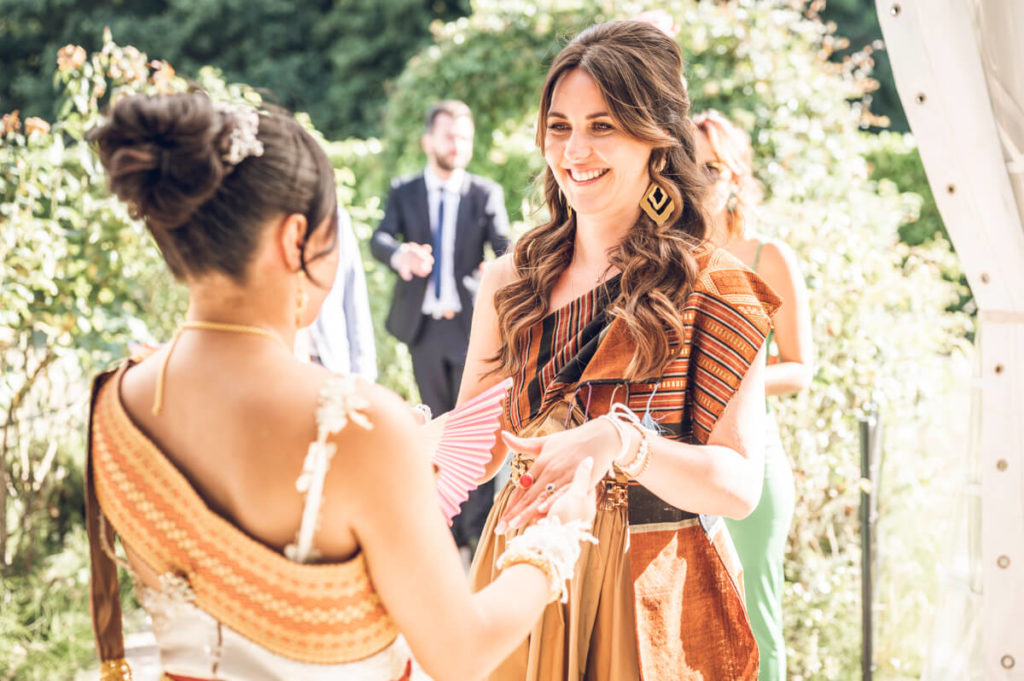 Vin d'honneur du mariage au domaine la Gillardière