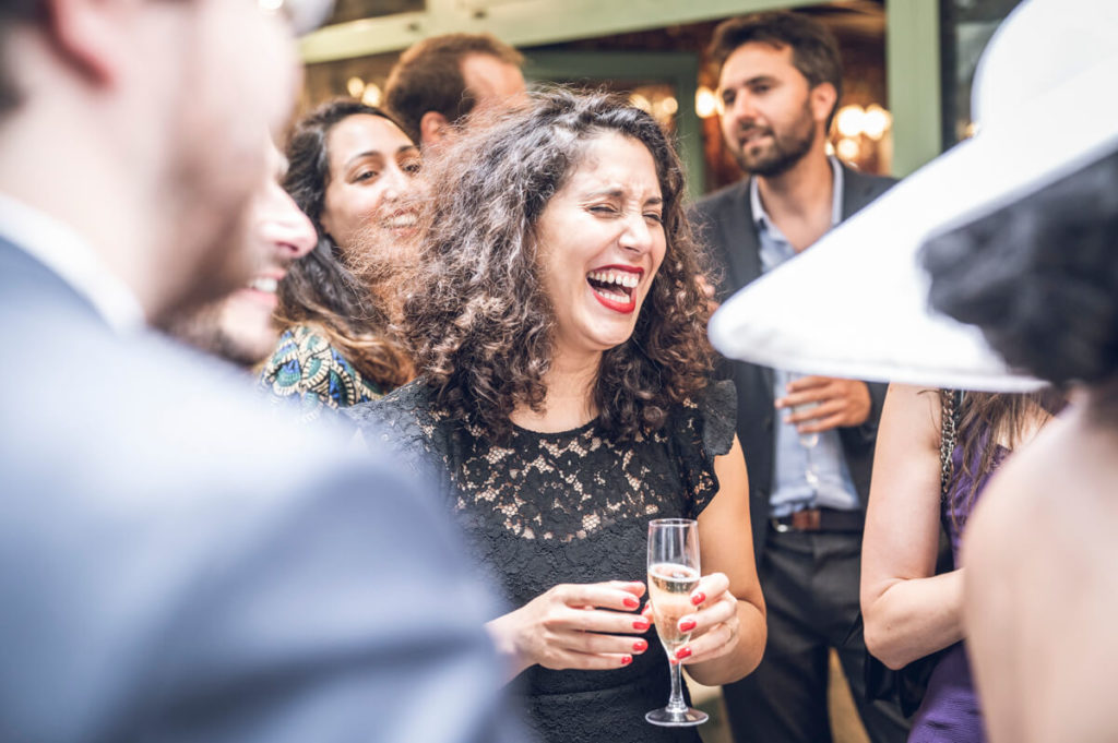 Vin d'honneur du mariage à Montmartre