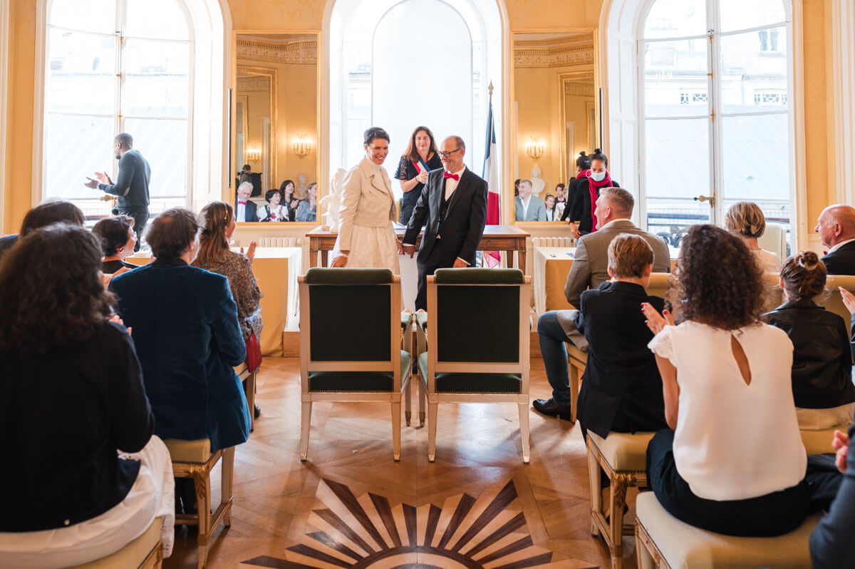Mariage à la mairie de Paris 9 ème arrondissement