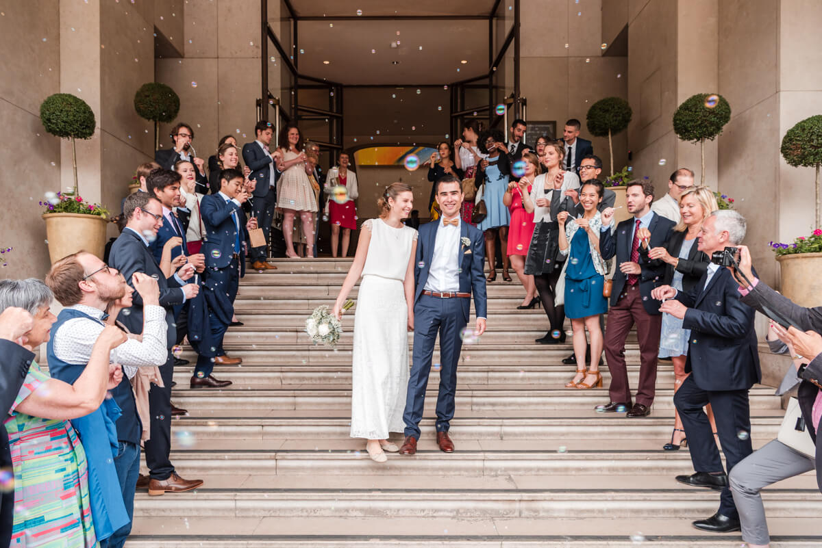 Mariage à la mairie de Boulogne-Billancourt