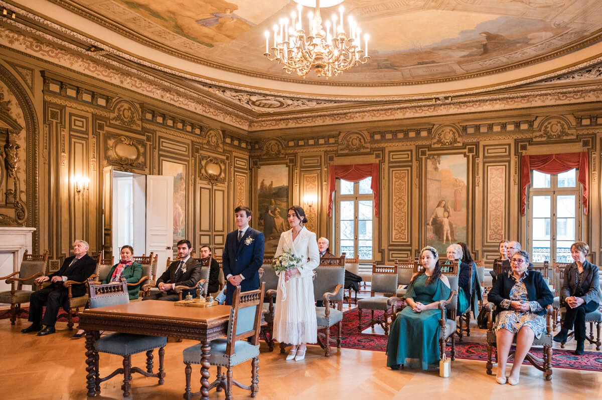 Mariage à la mairie de Courbevoie