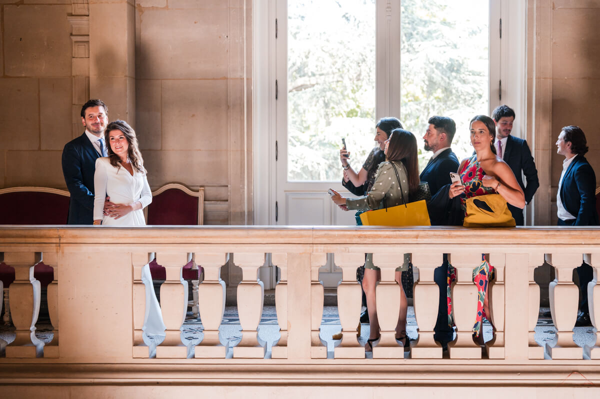 Mariage à la mairie de Neuilly sur seine