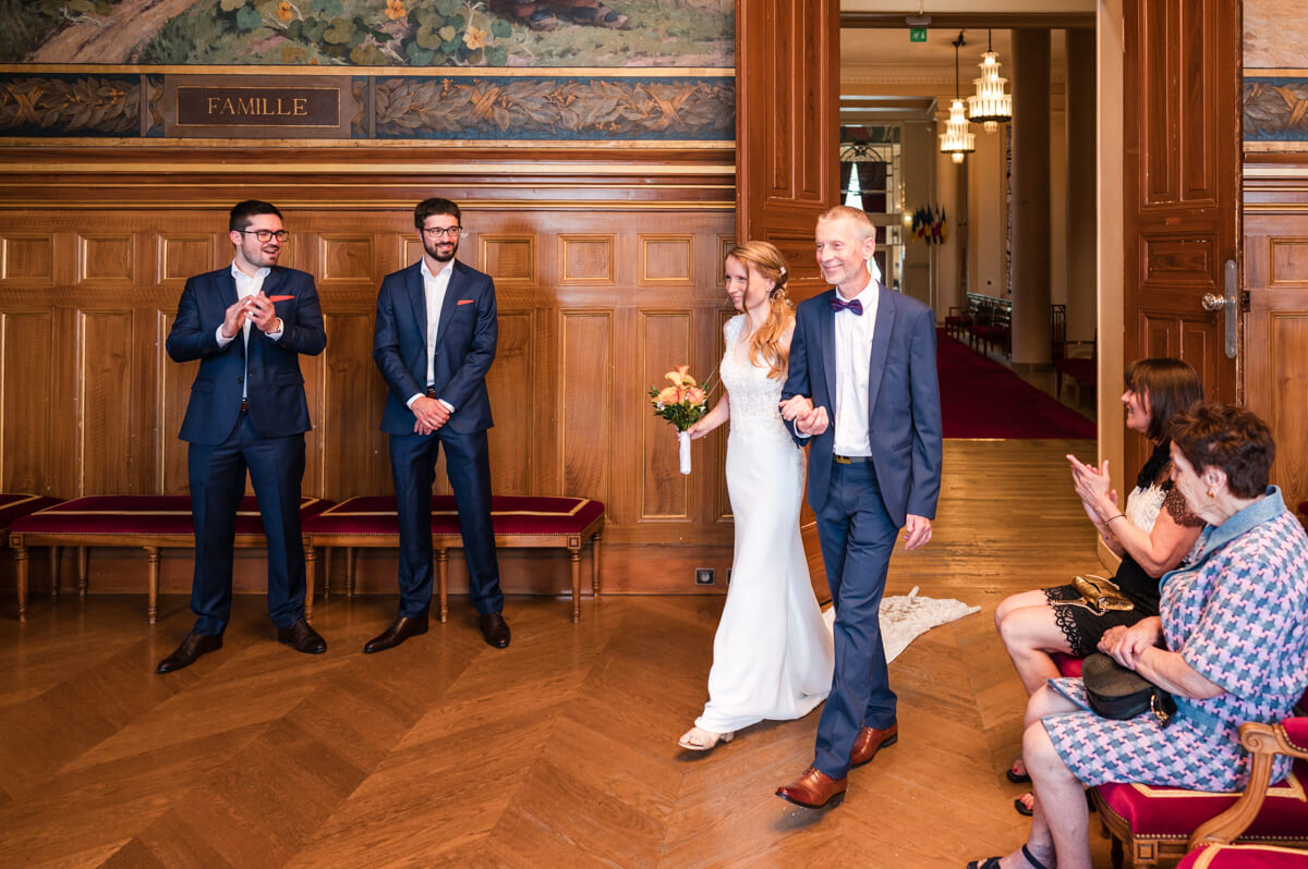 Mariage à la mairie de Saint Maur des fossés