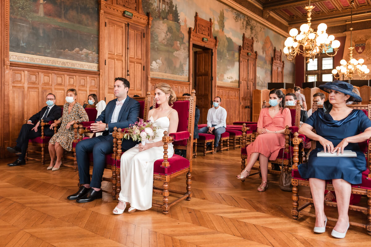 Mariage à la mairie de Vincennes
