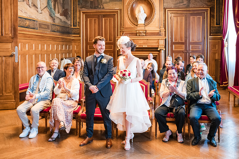 Mariage à la mairie de Saint Maur des Fossés