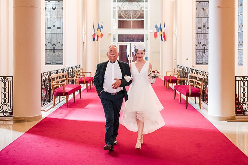 Mariage à la mairie de Saint Maur des Fossés