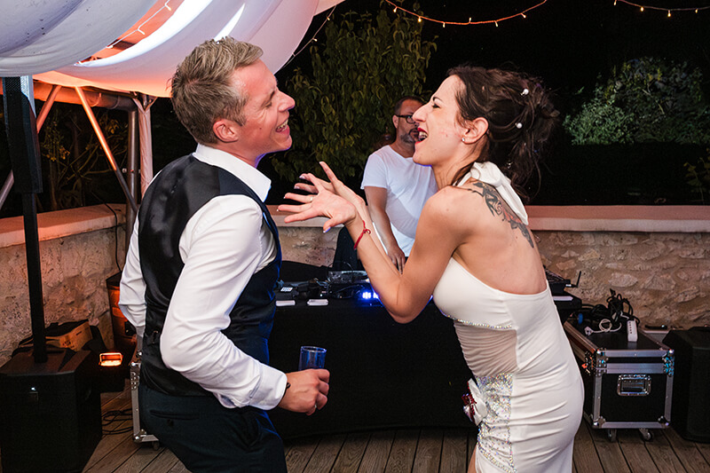 Soirée de mariage au domaine des Médard