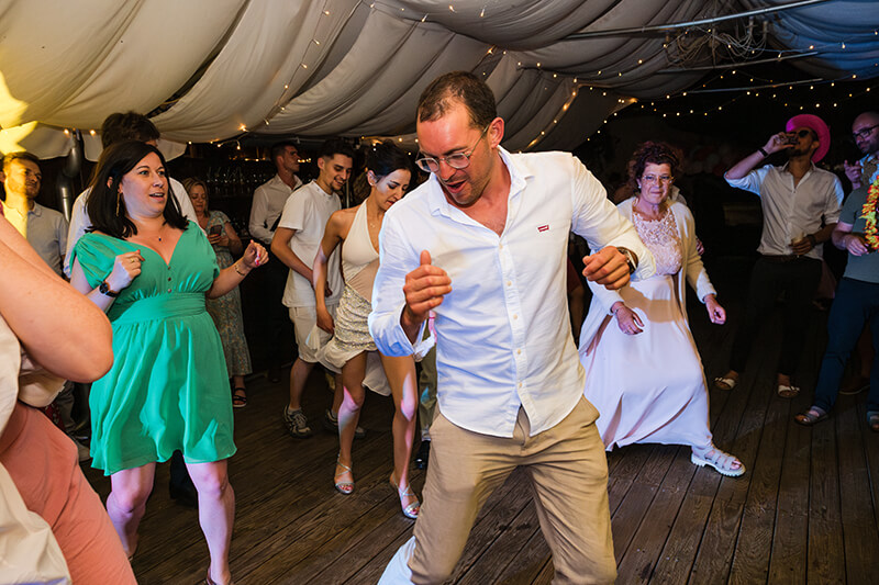 Soirée de mariage au domaine des Médard