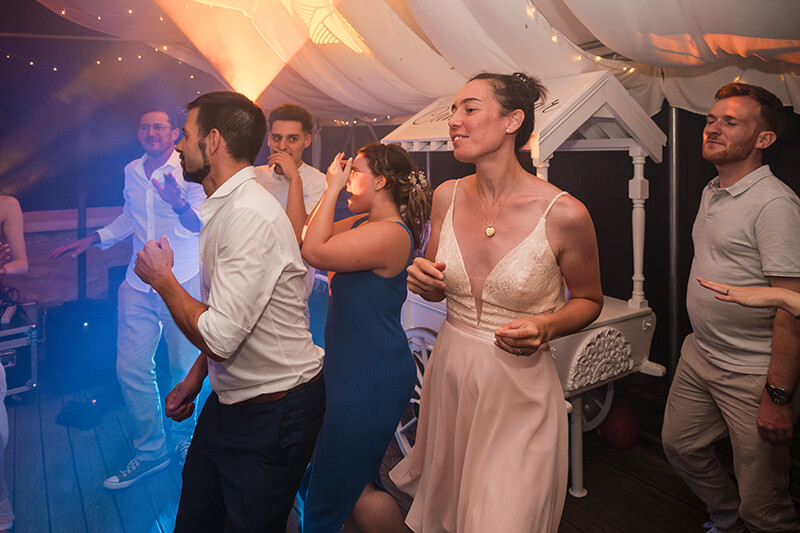 Soirée de mariage au domaine des Médard