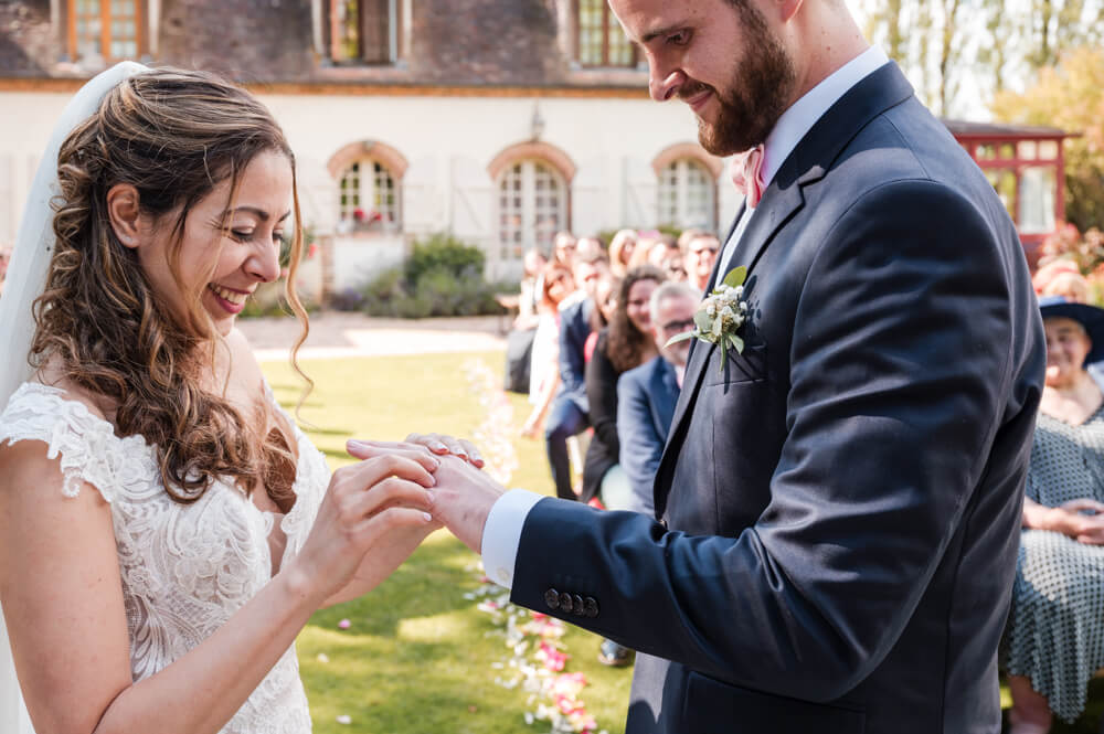 Cérémonie de mariage au domaine des trois chevaliers