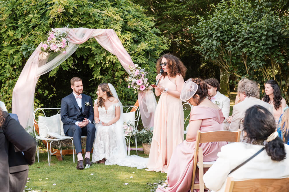 Cérémonie de mariage au domaine des trois chevaliers