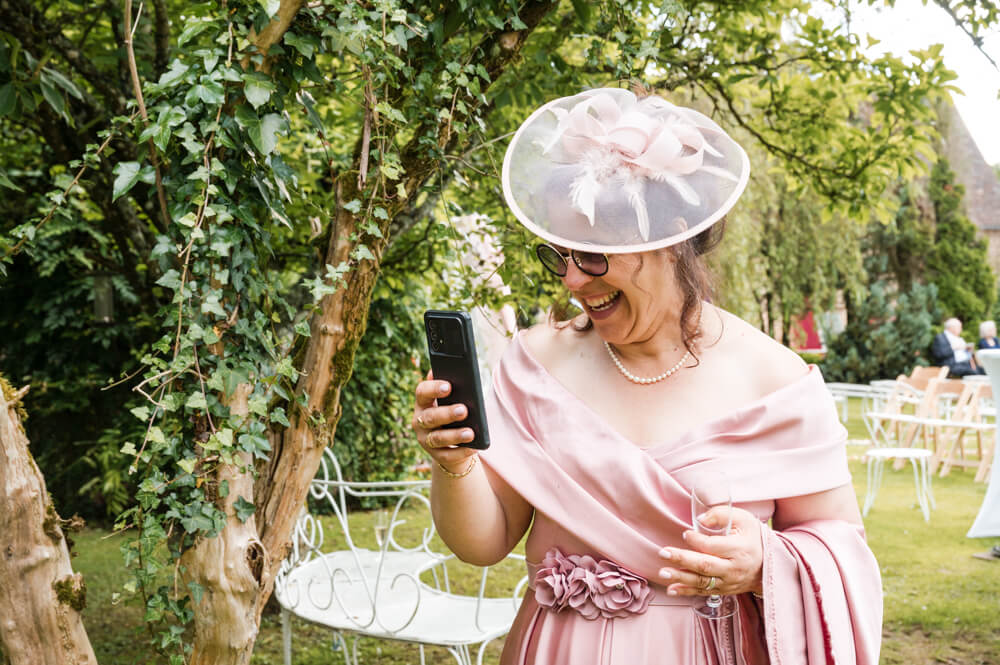 Cocktail de mariage au domaine des trois chevaliers