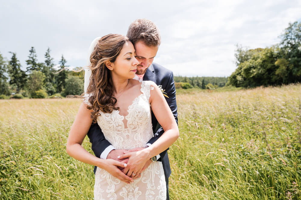 First look de mariage à l'Abbaye de Saint-Evroult-Notre-Dame-du-Bois