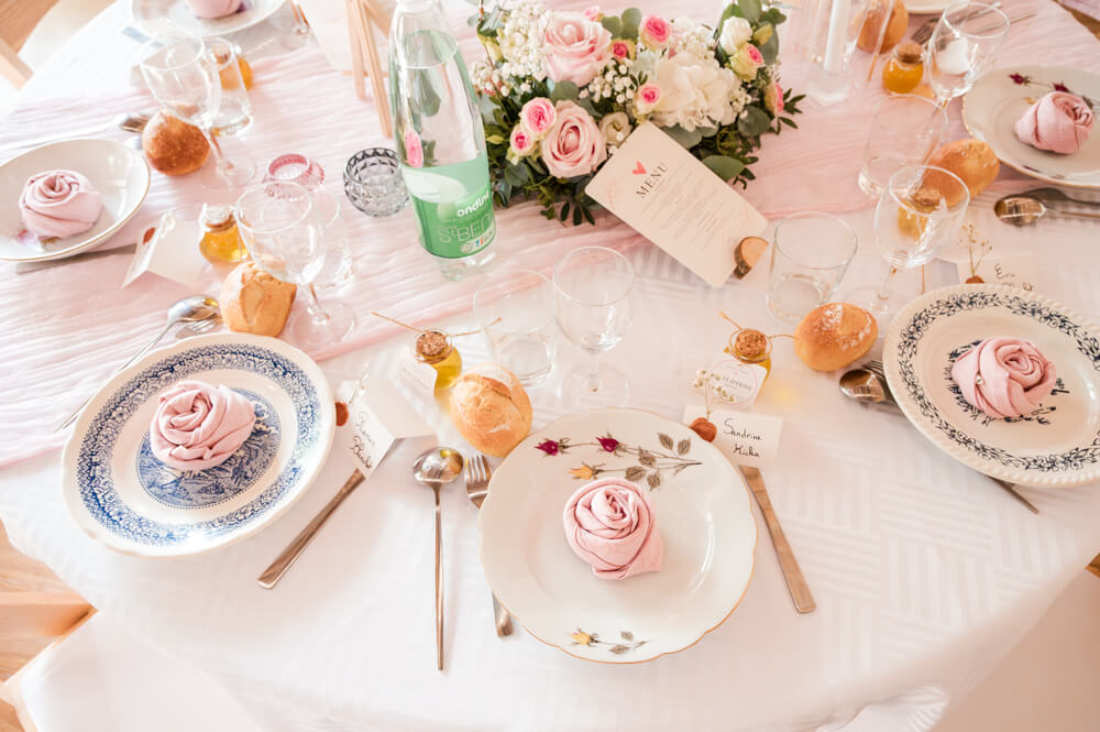 Repas de mariage au domaine des trois chevaliers