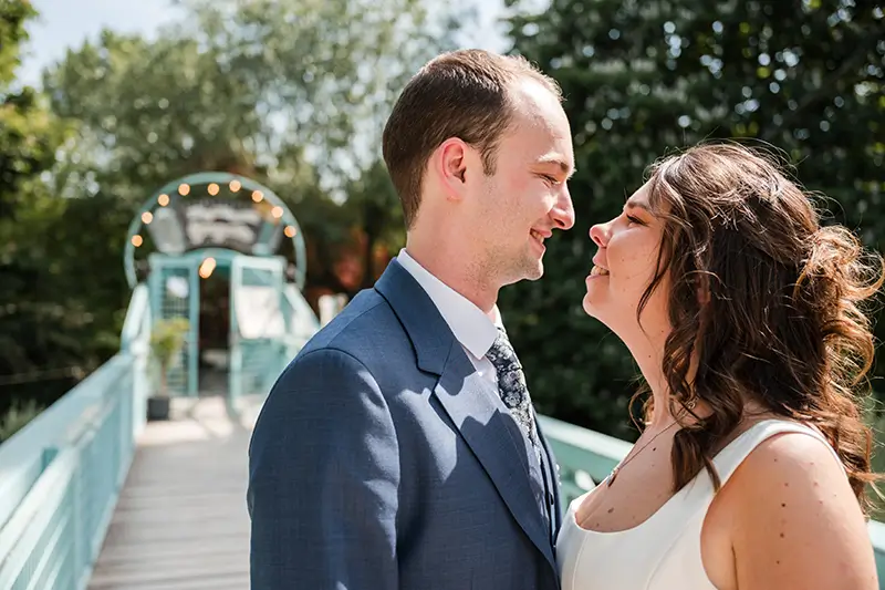 Mariage à la Guinguette de l'île du martin pêcheur