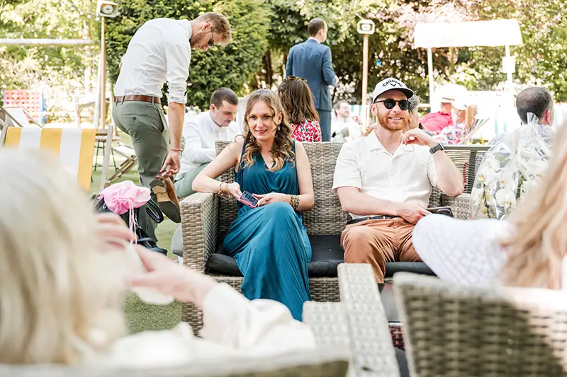 Mariage à la Guinguette de l'île du martin pêcheur