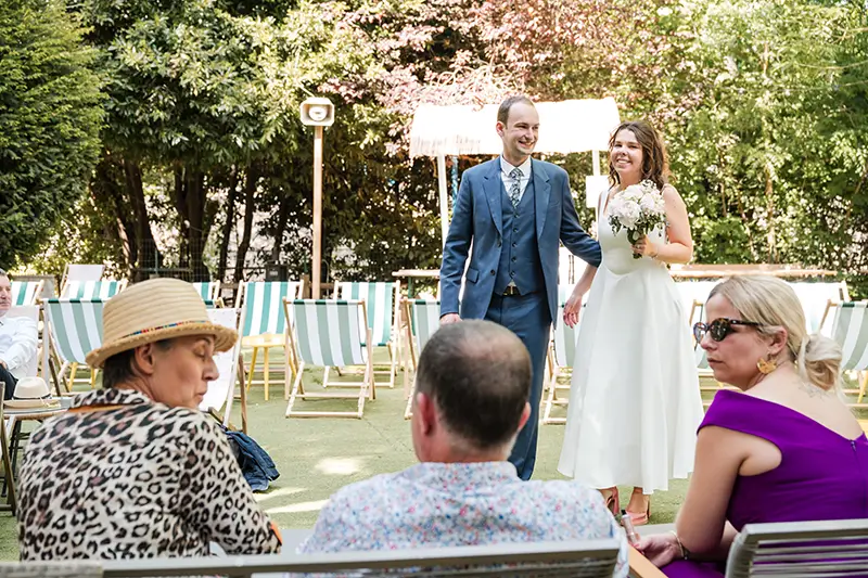 Mariage à la Guinguette de l'île du martin pêcheur