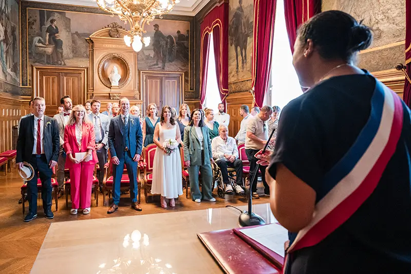 Mariage à la mairie de Saint-Maur-des-fossés