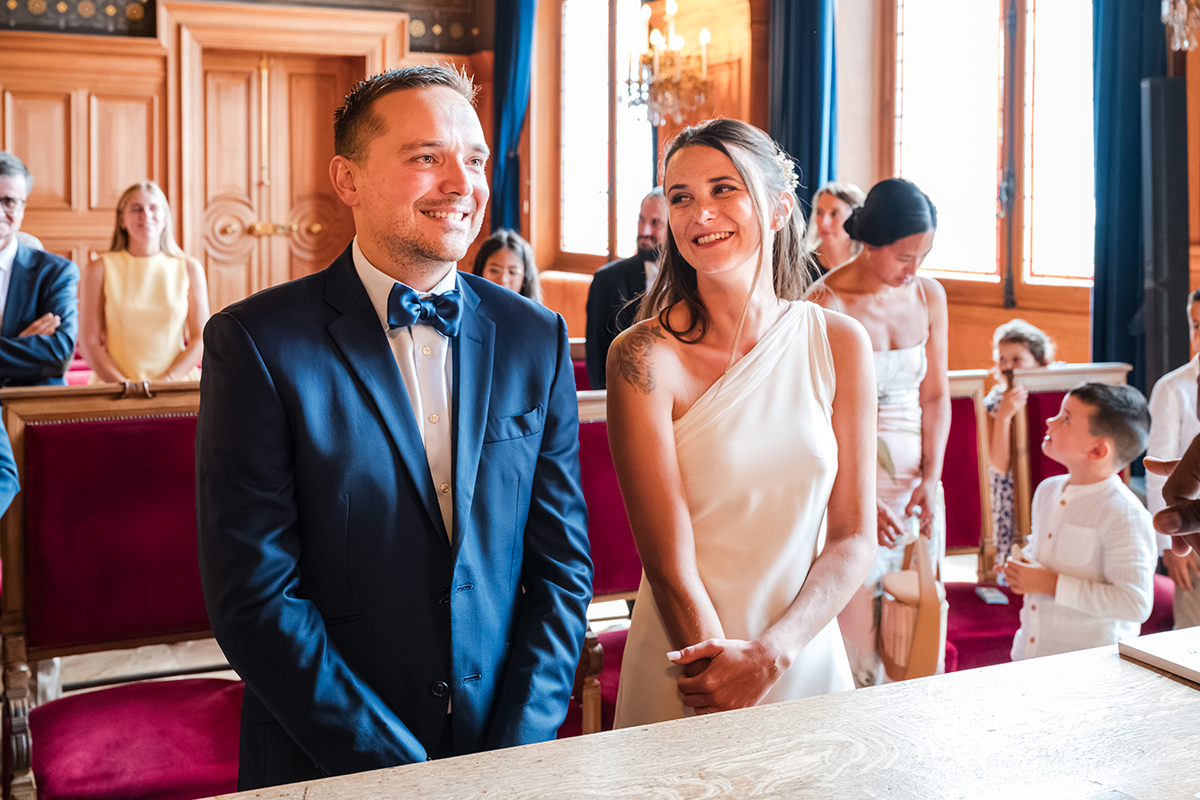 Mariage à la mairie du 13è de Paris - Studio Matthieu