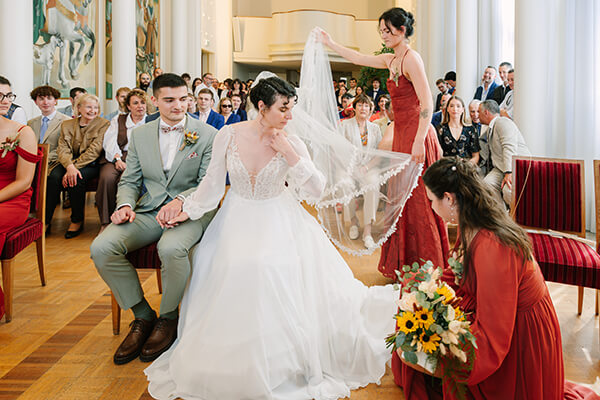 Mariage à la mairie de Poissy