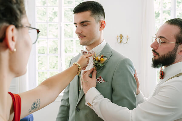 Préparatifs de mariage au domaine de Gaston